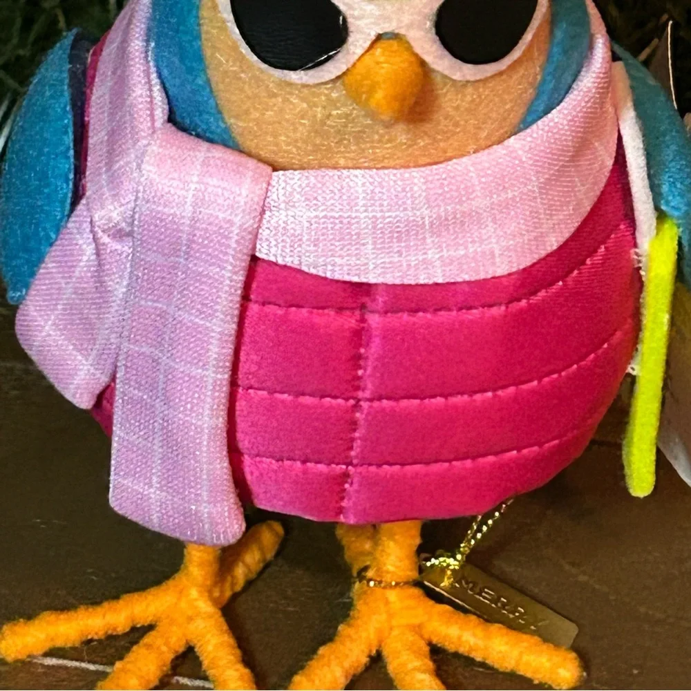 Featherly Friends MERRY Bird 2024 Target Wondershop 6.5” Tall. NWT